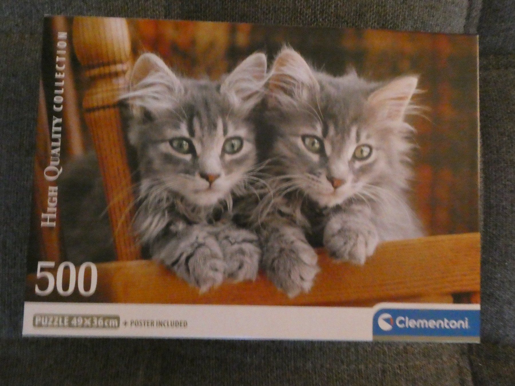 Clementoni Puzzle: Kittens Clementoni-Puzzle 500 Teile – Nuovo (secondo la descrizione) da Steinhausen venduto da Aktion