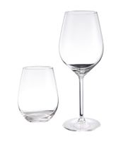 Weinglas 50cl + Trinkglas 35cl - 8tlg. - Weiss