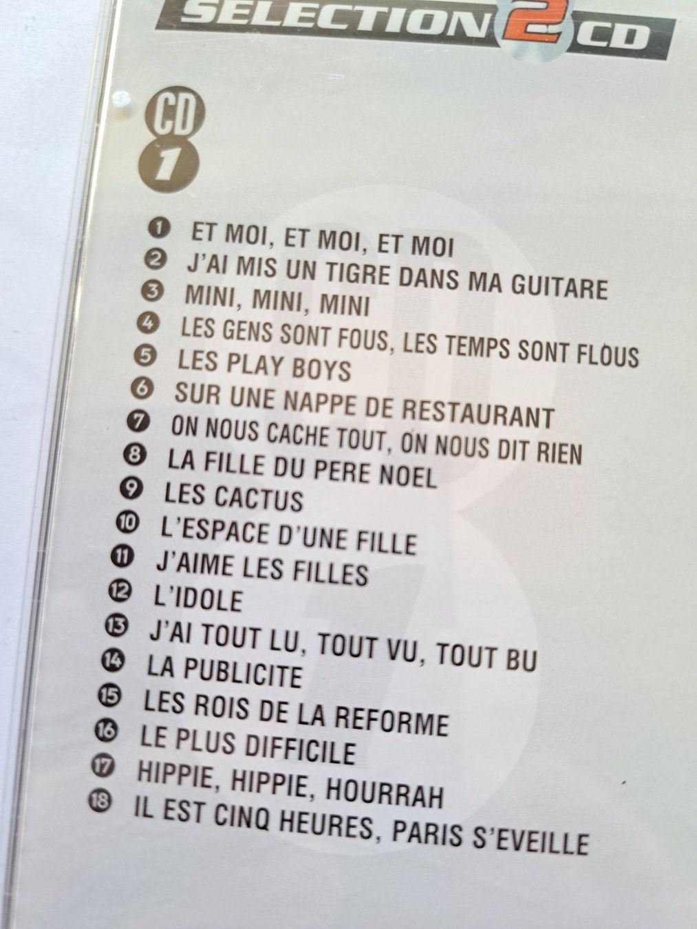 CD: Cd Jacques Dutronc - best of 2 CDS  – Usato da Pully venduto da bro_n52j 2