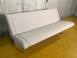 Sofa D 70, Osvaldo Borsani für Tecno, Grau, Ausstellungsstk.