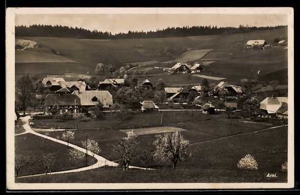 Cartes postales: AK Arni, Ortsansicht – D'occasion à Berlin par bartko-reher