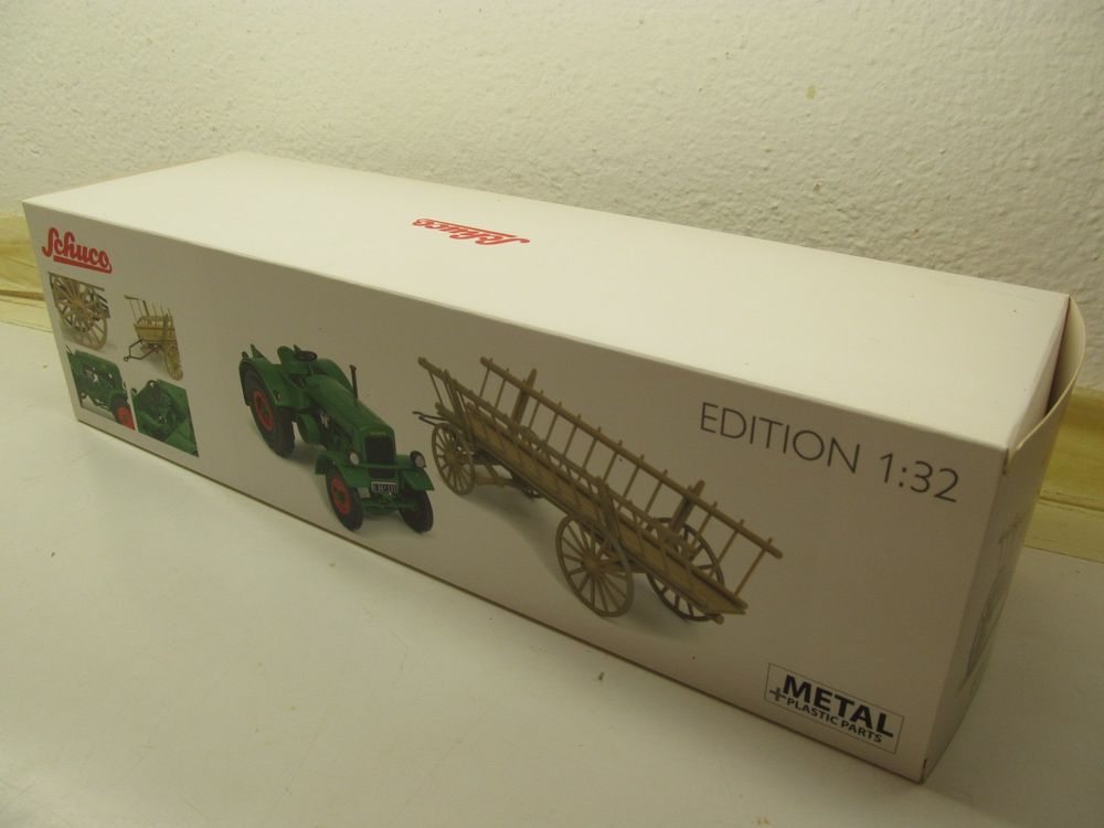 SCHUCO 450784800 TRACTEUR Deutz - Fahr 8280 Ttv Gtrün 1:3 2 Neuf EUR 78