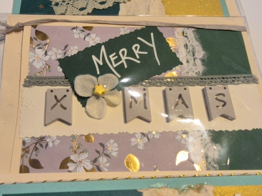 Cartes: 3er SET, Weihnachtskarten mit X-MAS Buchstaben – Neuf avec emballage d'origine à Nottwil par echtMOMO 2