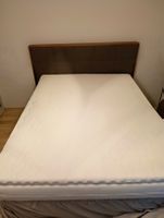 Lit complet 160x200 (Cadre + Matelas + Surmatelas