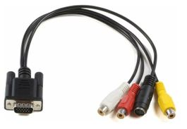 VGA – S-Video / Verbundkabel