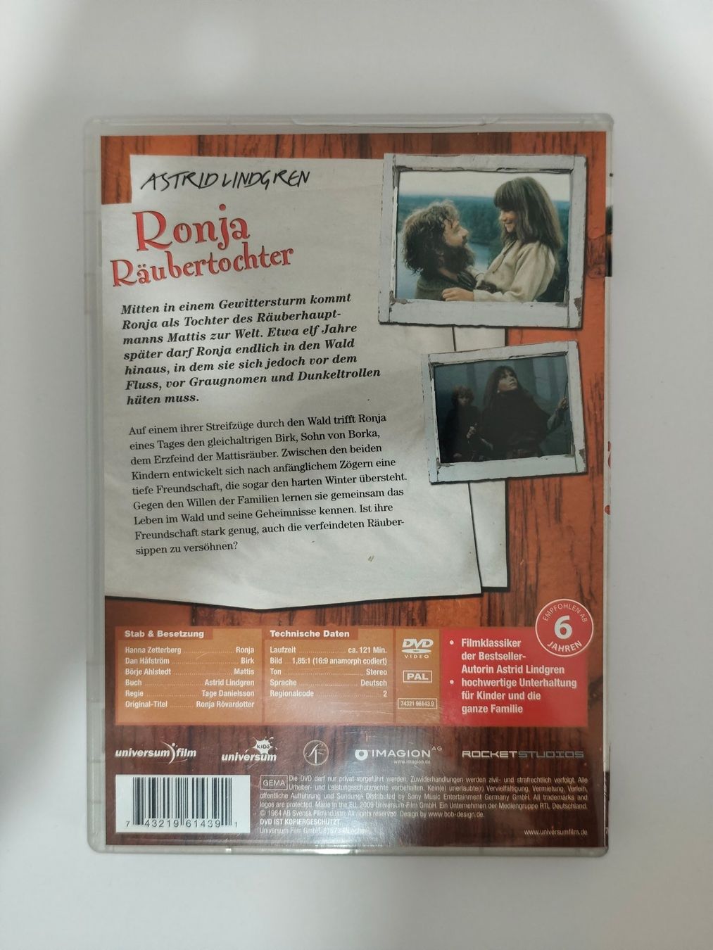 Alle DVDs: Ronja Räubertochter - DVD – Gebraucht aus Wil SG von anhe87 1