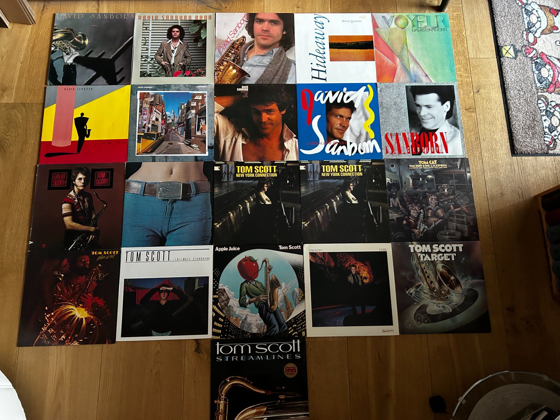 Dischi in vinile: LP Sammlung David Sanborn, Tom Scott, 21 LPs, div. Pressung – Usato da Steinach venduto da Jaguare1961