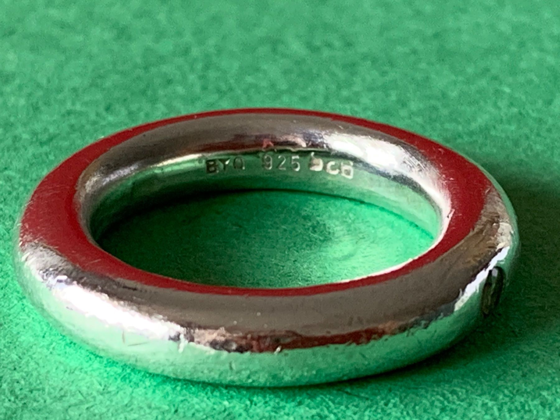 Anelli: Silberring Stone - classico (54) – Usato da Dittingen venduto da Bijoubelle 3