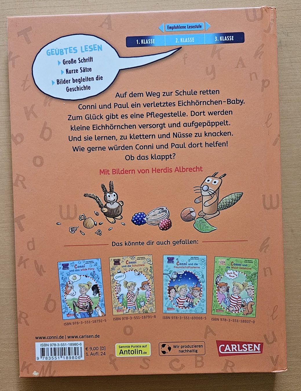 Libri: Julia Boehme: Conni und das Eichhörnchen – Usato da Schaffhausen venduto da asyouwestley 1