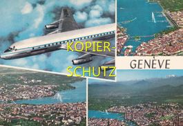 Genève (Diverse Ansichten, mit Flugzeug) /bc