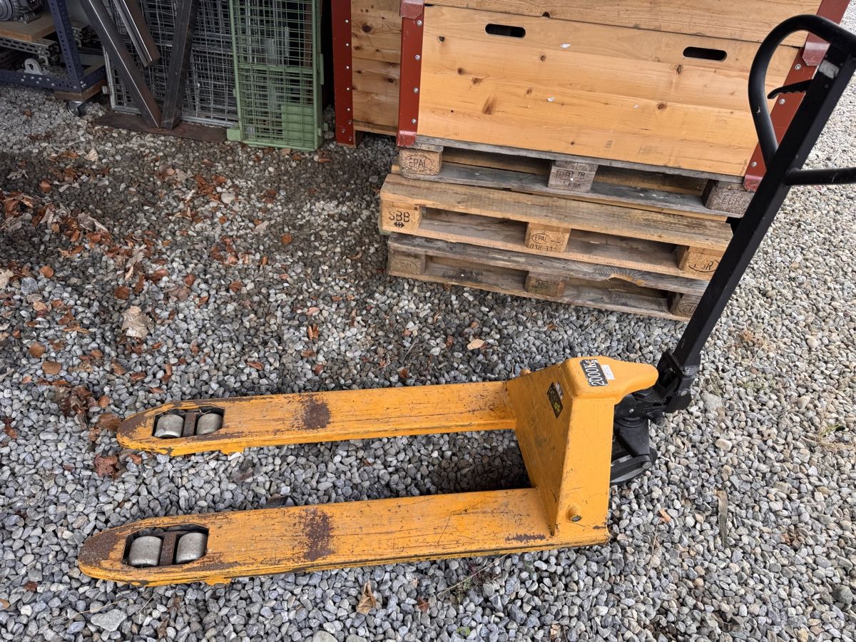 Carrelli elevatori e a forche: Hubwagen handhubwagen palettenrolli – Difettoso da Künten venduto da tot_bw26