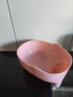 Kultiger Abtropfsieb / Elefant in Rosa