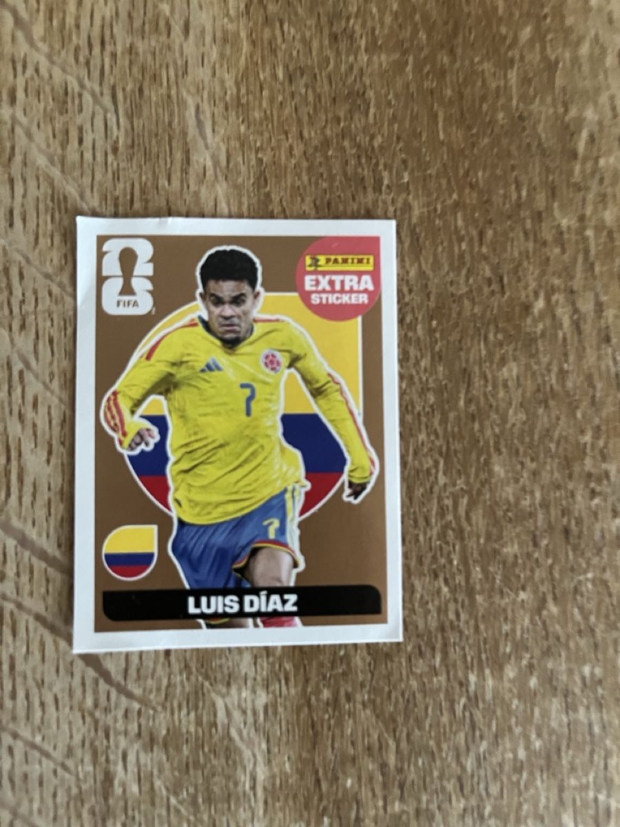 Panini Carte collezionabili: Panini Extra Sticker Luis Diaz  – Nuovo (secondo la descrizione) da Frauenfeld venduto da Pluto7