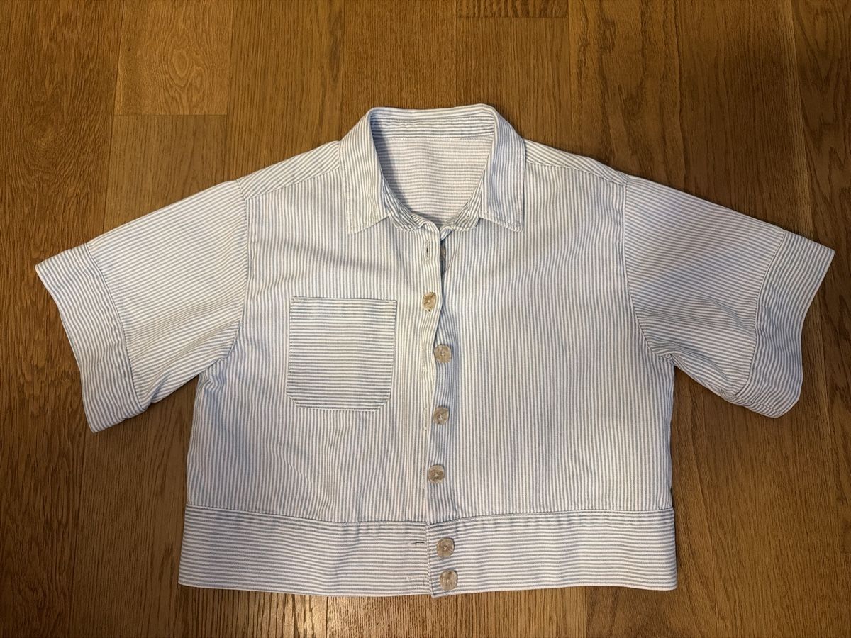 Giacche: NEUES Overshirt Gr 36/38 oder S/M, 100 % Baumwolle, wie OPUS – Nuovo (secondo la descrizione) da Bellach venduto da jba03