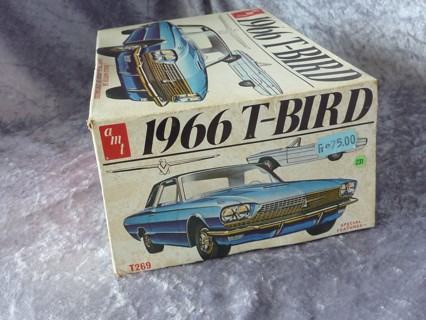 AMT/ERTL Modellini d'auto: Ford Thunderbird 1966 Vintage  1:25 – Usato da Dürrenäsch venduto da modellautos4you 1