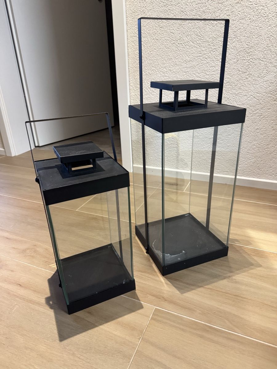 Alle Dekorationen: 2 indoor and outdoor candle holders – Gebraucht aus Münchenstein von ArleneLM