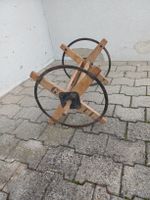 Antiker Feuerwehrschlauchhaspel