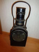 Alte Petrolium Eisenbahn Lokomotive Lampe Wagen Laterne SBB
