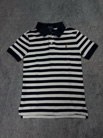 Polo Ralph Lauren gestreift Kinder Grösse 7 guter Zustand