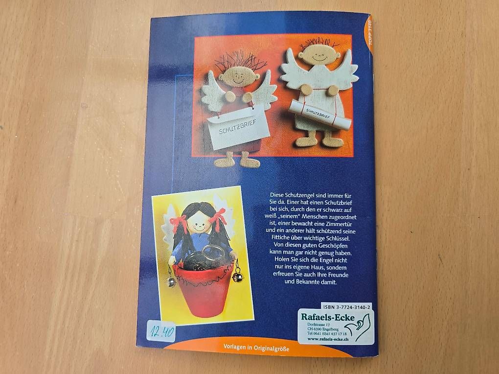 Libri: Schutzengel aus Holz, Neu ungebraucht – Nuovo (secondo la descrizione) da Knutwil venduto da Geschenksatelier 2