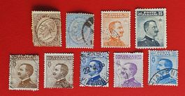 ITALIEN ITALIA REGNO RE VITTORIO EMAN. DA 1877 - 1925 GEST.