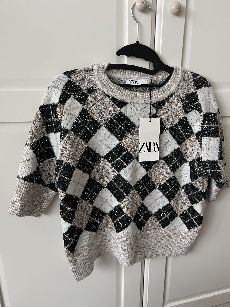 Zara Maglioni & Felpe: Kurzärmeliger Strickpullover – Nuovo e nell'imballaggio originale da Allschwil venduto da eyl_bb8q 3