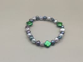 Armband aus echten Süsswasser Perlen