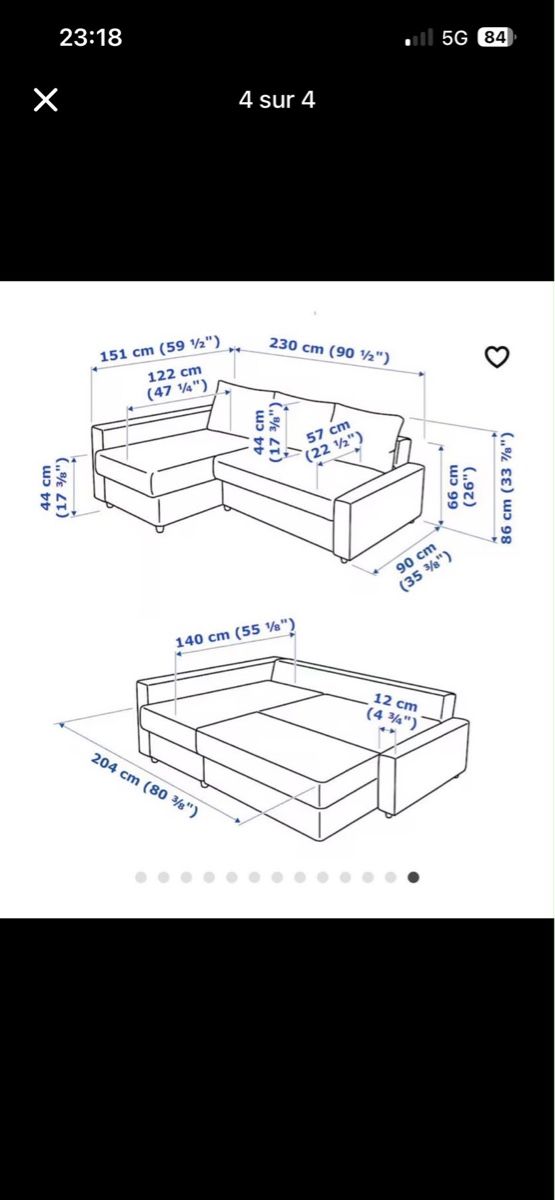 Ikea Sofas: Canapé Lit IKEA – Neu (gemäss Beschreibung) aus Bulle von ben_7vfs 5