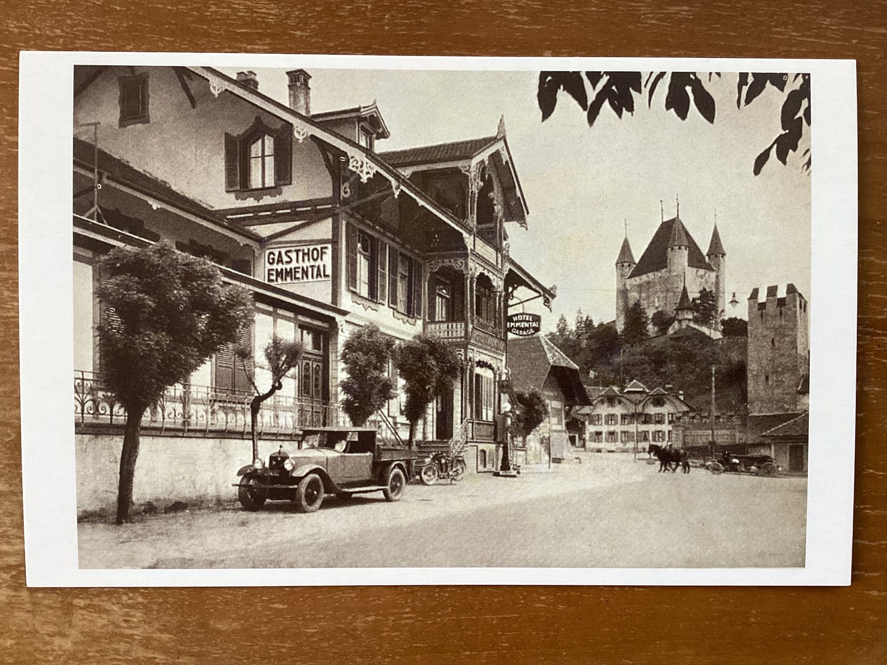 Cartoline postali: AK Thun. Hotel Emmental. Reprint – Nuovo (secondo la descrizione) da Zürich venduto da Tolima194