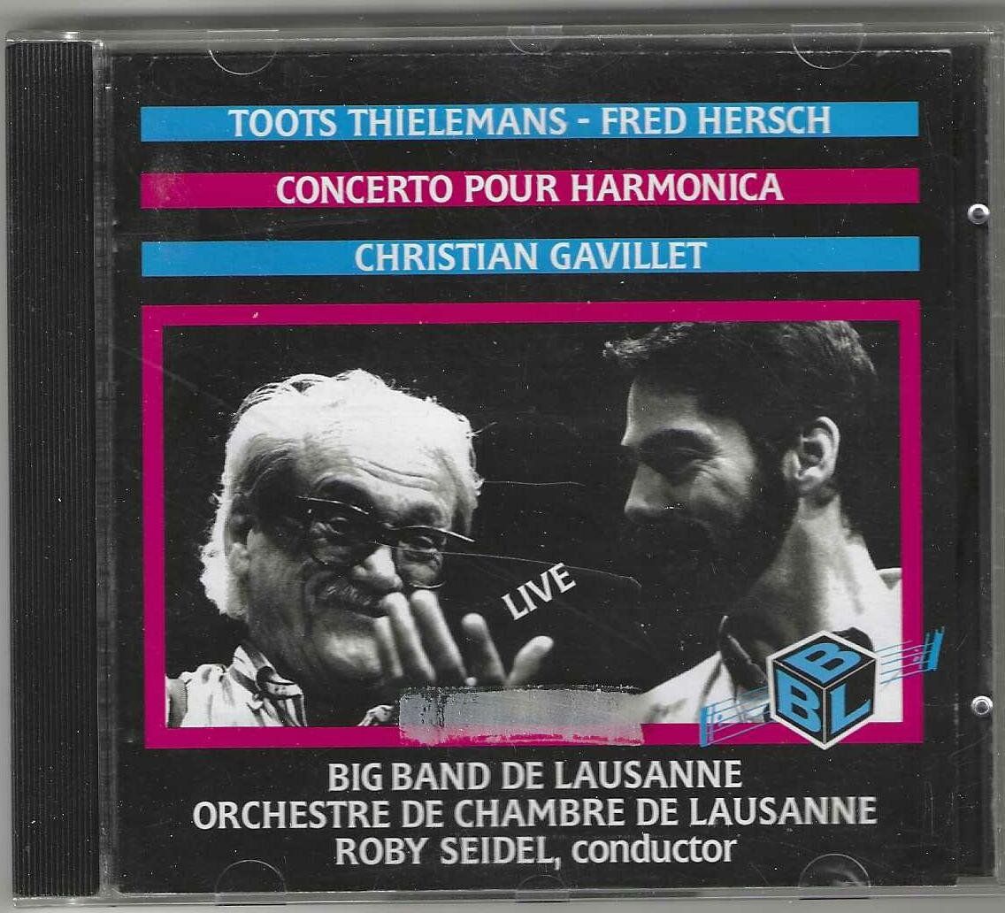 CD: Toots Thielemans/Fred Hersch - Concerto Pour Harmonica – Usato da Genève venduto da CDLPBookS