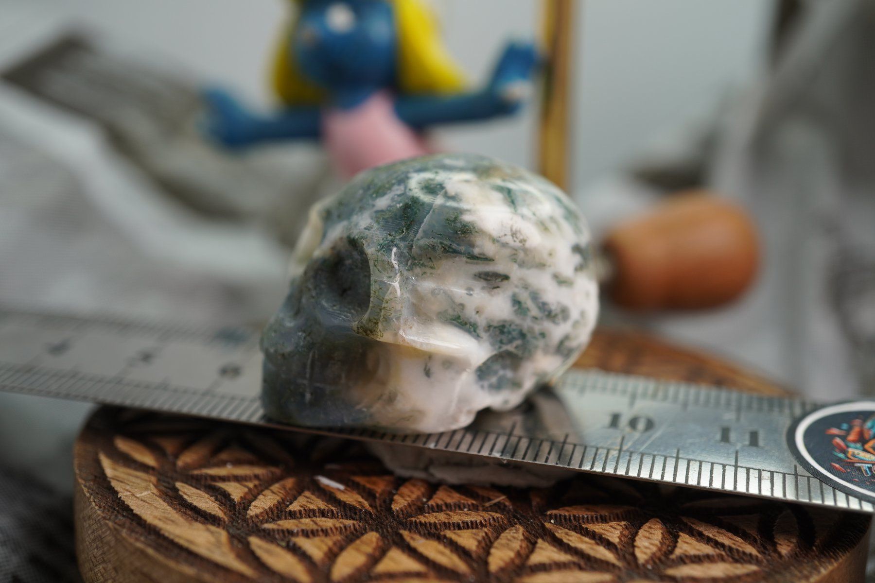 Minerali & Pietre curative: Baum Jaspis       Skull     ab  1.-     Räumung – Nuovo e nell'imballaggio originale da Eschenbach SG venduto da topstone 6