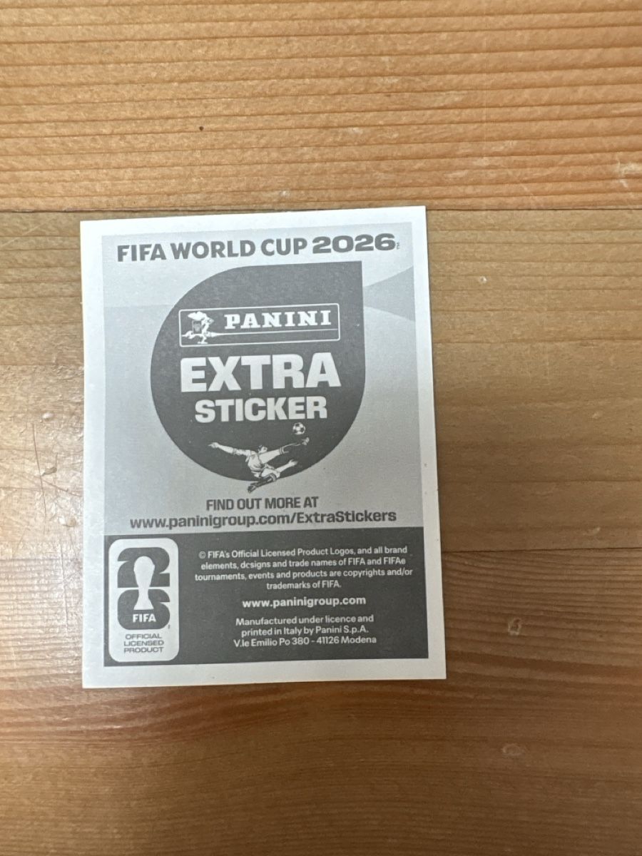 Panini Carte collezionabili: Alphonso Davies Bronze Panini WM 2026 Extra Sticker – Nuovo (secondo la descrizione) da Bellach venduto da Fschoenbaechler 1