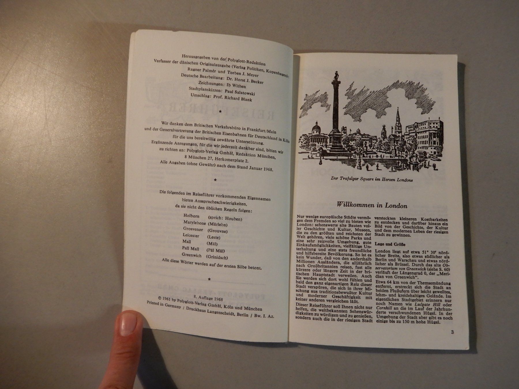 Libri: Polyglott Reiseführer London Vintage 1968 – Usato da Erstfeld venduto da Mario_boe0 2