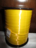 Geschenkband gelb, 7mm x 500m