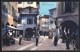 Lugano, Piazza commercia e Manifatture, 