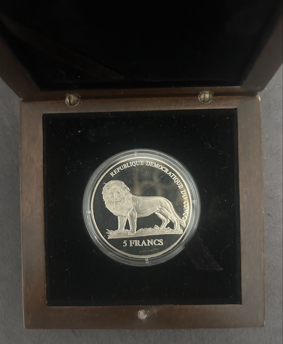 Alle Münzen: Kongo — 5 Francs Schweizer Garde – Neu und originalverpackt aus Gossau SG von Gallus00 3