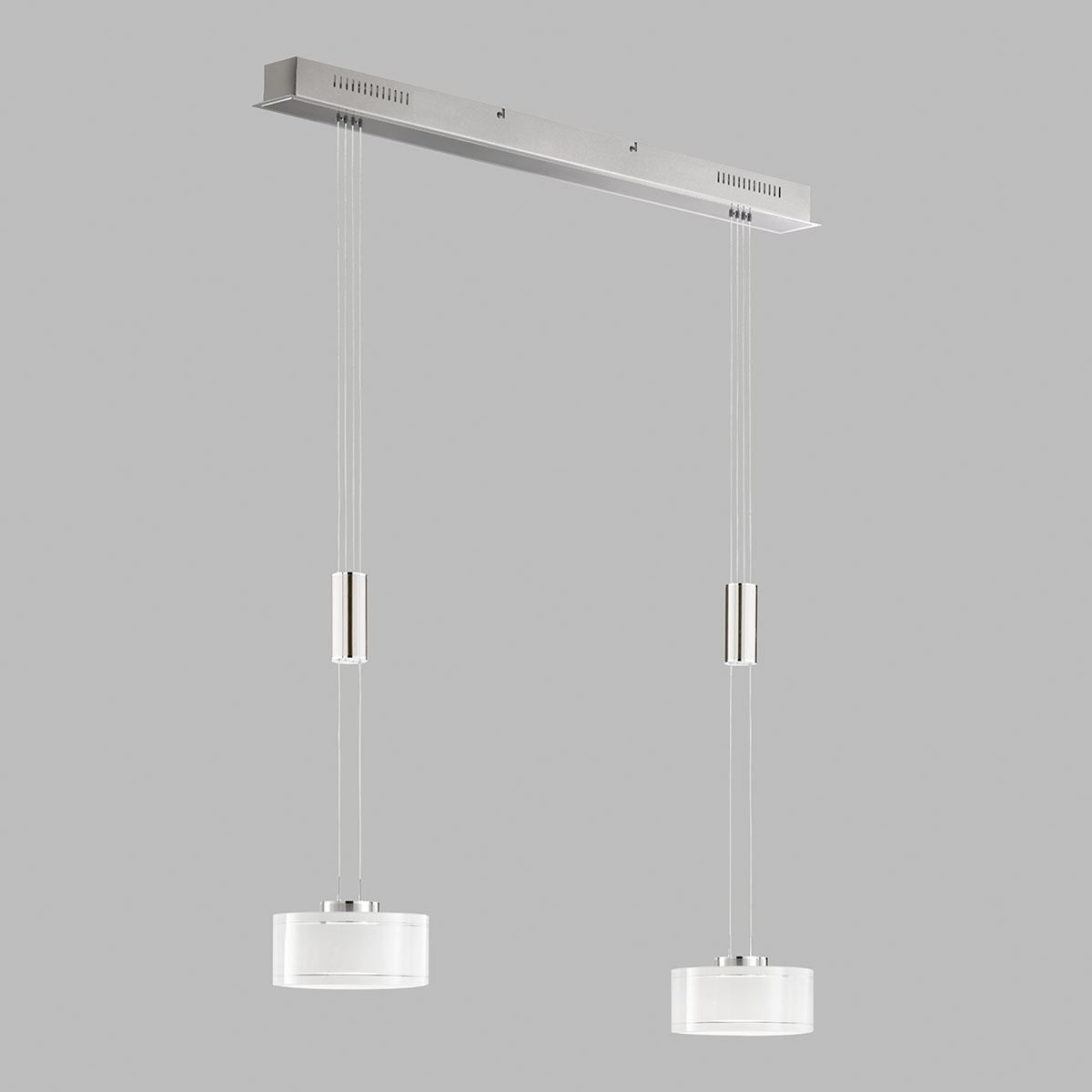 Lampadari & plafoniere: LED Pendelleuchte, Weiss, 64 cm x 20 cm – Nuovo (secondo la descrizione) da Kreuzlingen venduto da Smart-Light