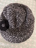 Damen Barett Tweed Grösse One Size neuwertig