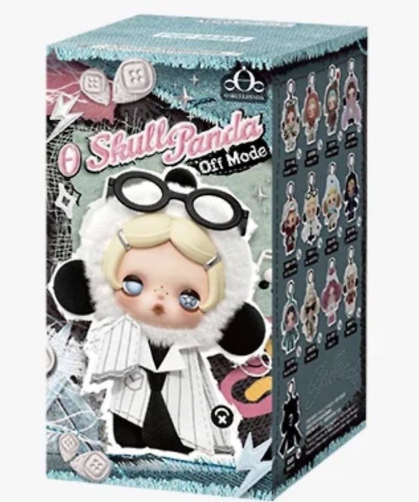 Pop Mart Figuren: SKULLPANDA Off Mode Series Plush Doll Pendant  – Neu und originalverpackt aus Stadel von Raven0
