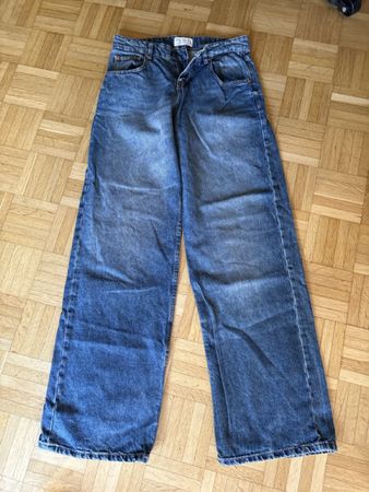 Jeans Motel Rocks gamba larga blu taglia W26 L34