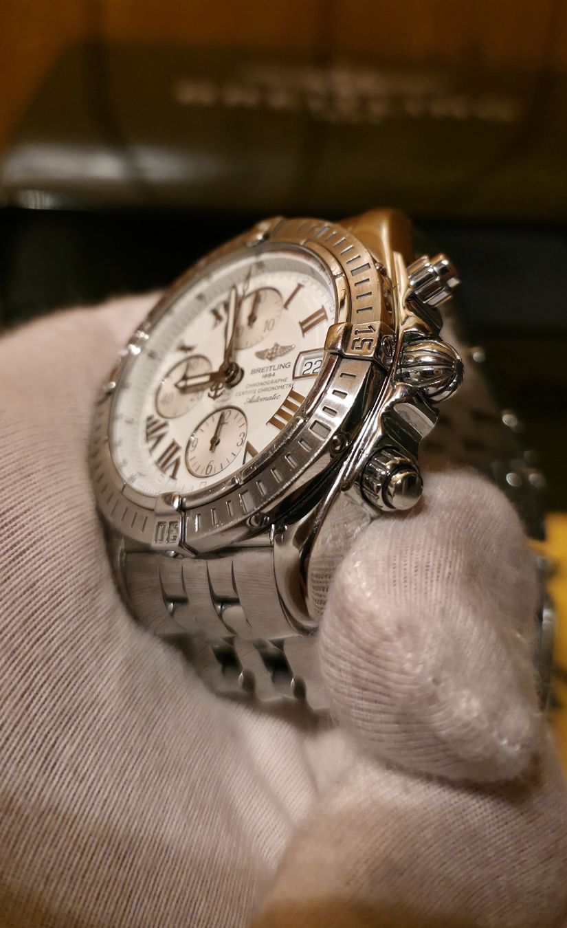 Breitling Orologi: Breitling Chronomat chiffres romains – Usato da Mollis venduto da aug_y9sm 7