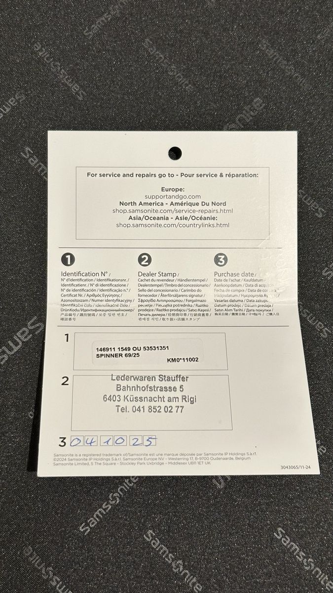 Samsonite Reisekoffer: Samsonite Koffer inkl. Garantie – Neu (gemäss Beschreibung) aus Meggen von fdi_9jbk 3