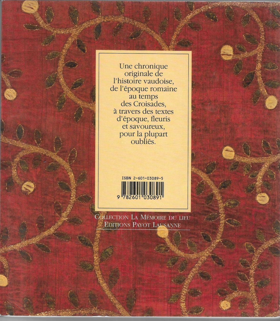 Libri: Le Pays de Vaud aux source de son Histoire – Usato da Bex venduto da Giorgiob 1