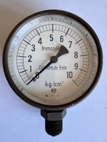 Druckmesser / Manometer - Bremszylinder - Vintage Top!