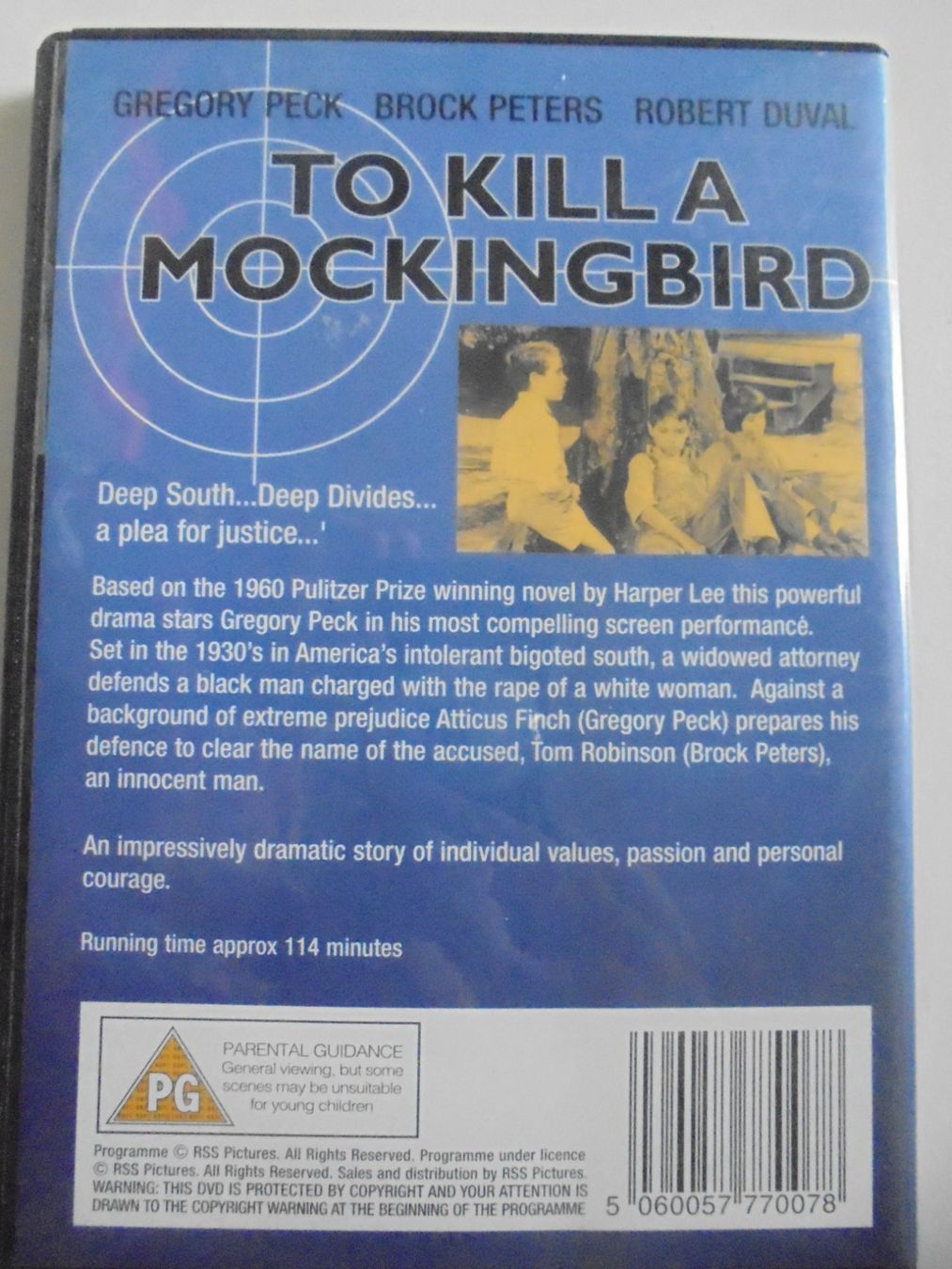 Alle DVDs: " To kill a mockingbird " Gregory peck, Robert Duval.English – Gebraucht aus Crissier von Promopost 1