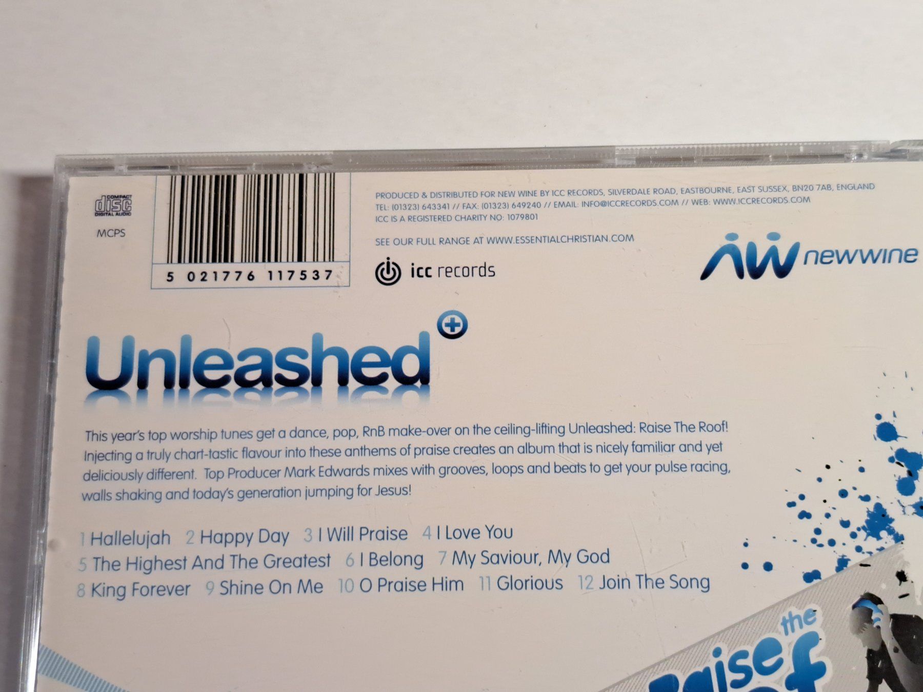 CD: UNLEASHED - Raise the Roof (Worship) – Usato da Wichtrach venduto da LuckyLuke69 2