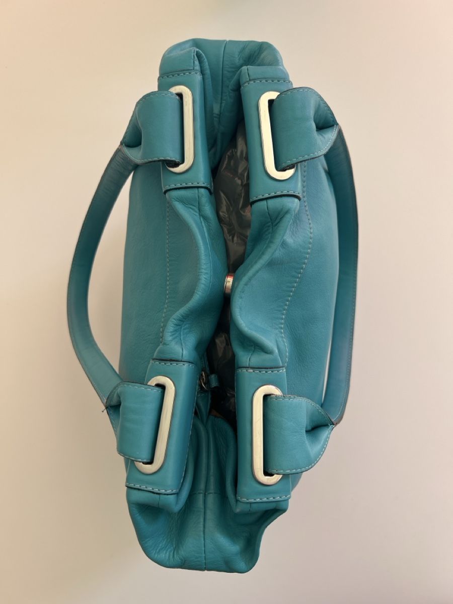 Borse da donna: Türkise Echtleder Handtasche Maxima Milano – Usato da Schleinikon venduto da mbr_jc95 2