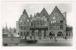 AK Frankfurt/Main Römer Kriegszerstörung