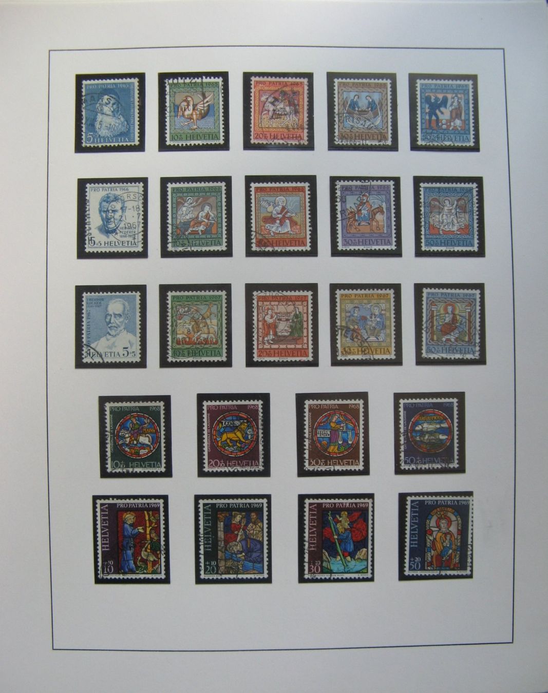 Alle Briefmarken: PP 1939 - 1981 – Gebraucht aus Frauenfeld von Interessent1 6