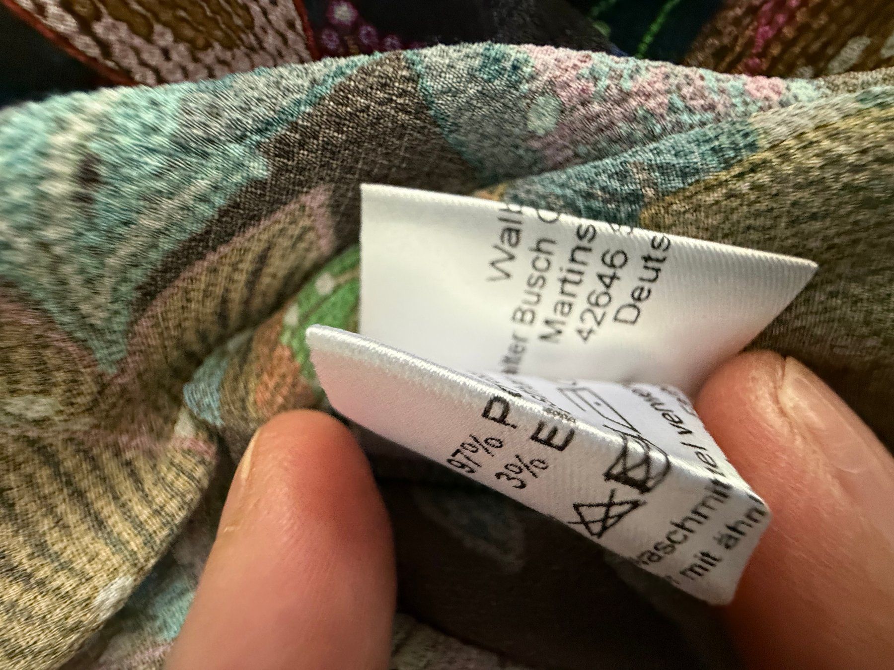 Walbusch Camicette: Walbusch Bluse Grösse 42 – Usato da Kirchdorf AG venduto da coco123 7